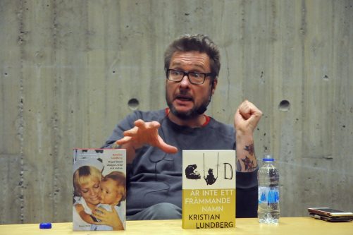 Kristian Lundberg gäst på Stadsbiblioteket