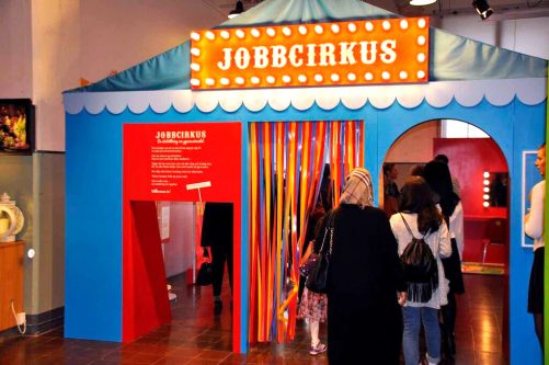 Jobbcirkus tillbaka på Arbetets museum