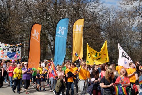 Nytt Paradrekord för bantad Pridefestival