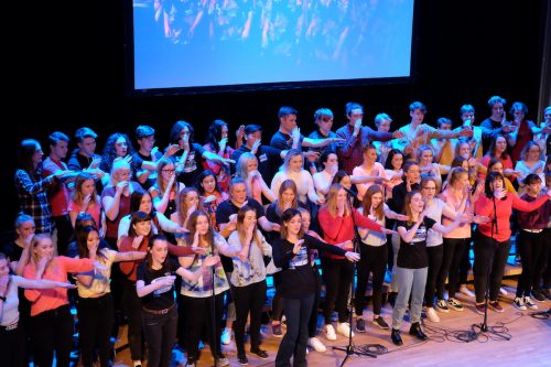 Elevkonsert med FMG och Kāpiti College